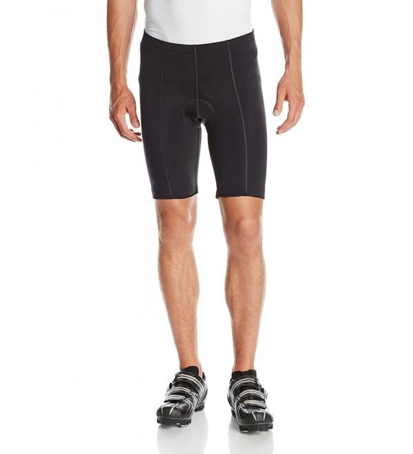 BDI Men's 8-Panel Flatseam Gel Cycling Shorts - Black - CR11H8J8W0X