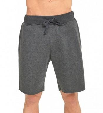 ToBeInStyle Drawstring Solid Fleece Shorts