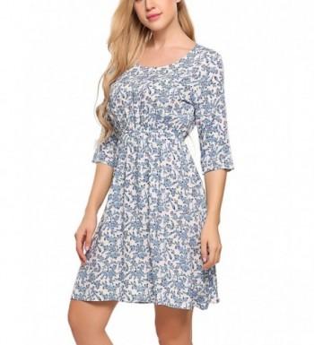 Beyove Womens Sleeve Summer Dresses