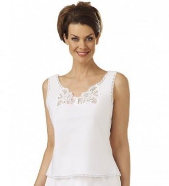 Velrose Batiste Camisole White 44