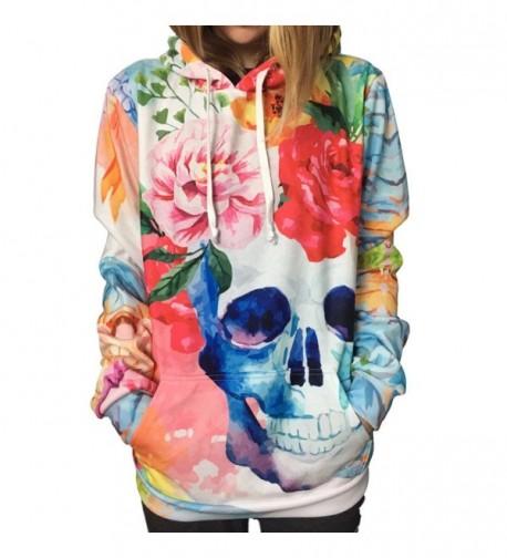 Electro Threads Womens Pullover Hoodie