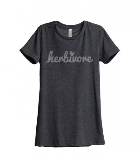 Thread Tank Herbivore Vegetarian Charcoal