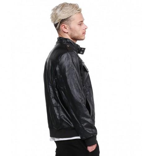 Designer Men's Faux Leather Jackets