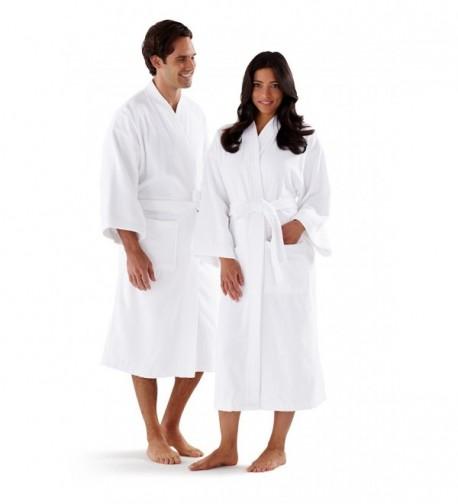 Boca Terry Kimono Bathrobe White