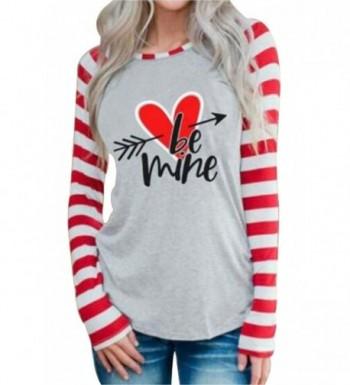 Baseball T Shirt Valentines Stripe Sleeve