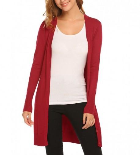 ODlover Womens Casual Cardigan Sweater