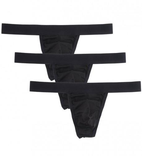 Nightaste Underwear Cotton Thong Black