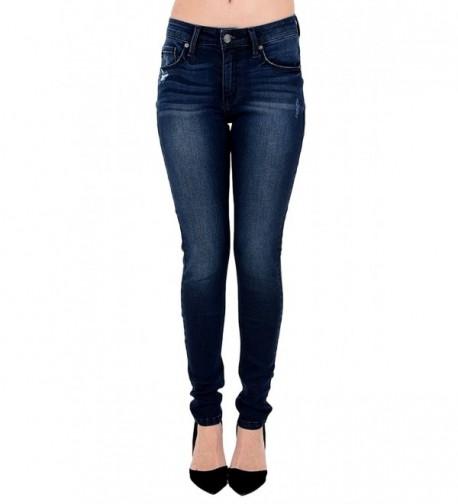 Womens Rise Skinny Jeans KC7204D