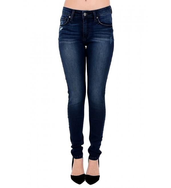 Womens Rise Skinny Jeans KC7204D