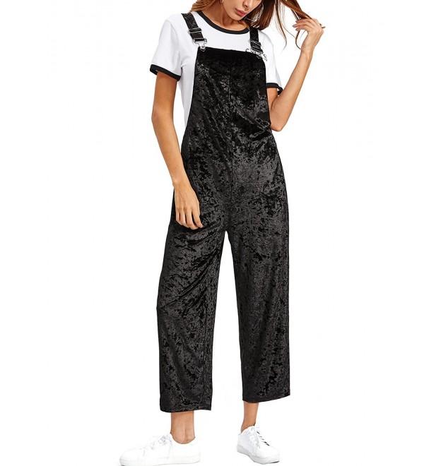 Verdusa Sleeveless Overalls Crisscross Jumpsuit