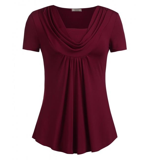 Mofavor Womens Sleeve Casual Blouse
