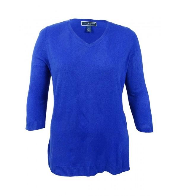 Karen Scott Three Quarter Sleeves Pullover