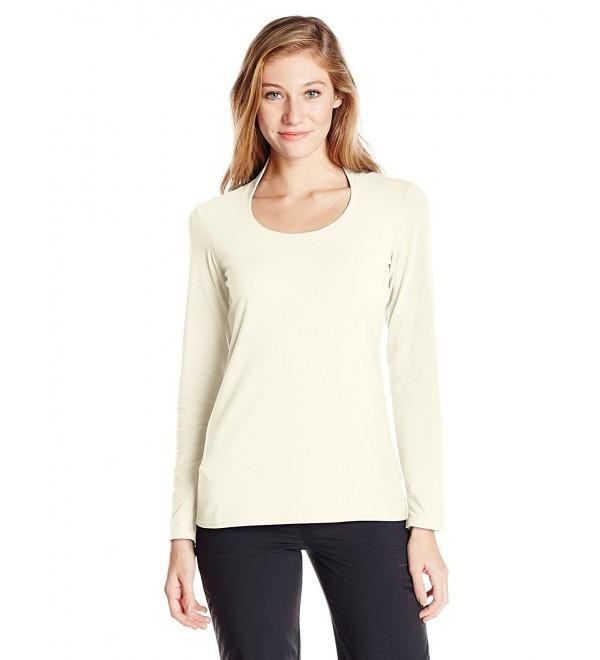 Women's Go-To Pendant Long Sleeve - Vellum - C711IVFF9NL