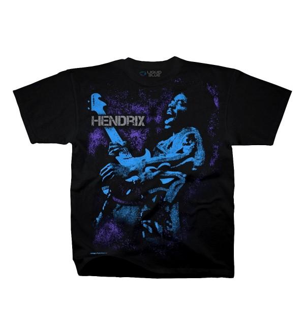 Jimi Hendrix Plays Blues T Shirt